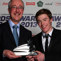 Hartlepool's Luke James Scoops Prize at the Football League Awards