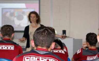 Crewe Academy Players Receive Social Media Training