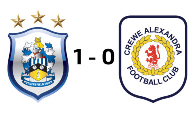 Huddersfield Town U18s 1-0 Crewe Alexandra U18s