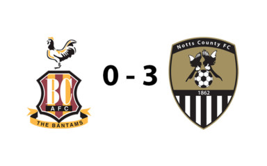 Bradford City U18s 0 - 3 Notts County U18s