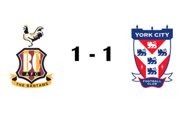 Bradford City U18s 1 - 1 York City U18s