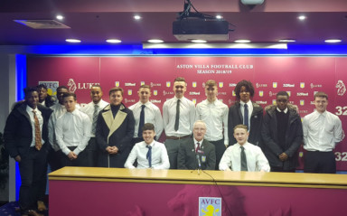 Villa Apprentices Plan For The Future With Careers Week Initiative