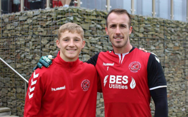 Fleetwood BTEC Student Assists With First-Team Training