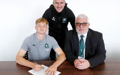 Jenkins-Davies Rewarded With First Professional Contract At Home Park