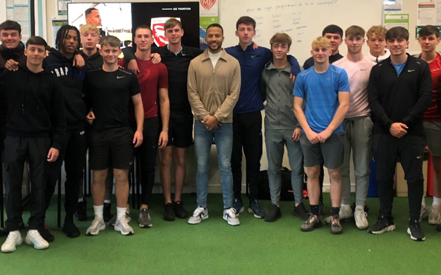 Morecambe Scholars Attend Darkness & Light Resilience Talk With Joe Thompson