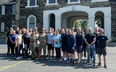 LFE's Visit to Fulwood Barracks