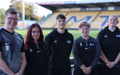 LFE's Visit to Mansfield Town Club Community Organisation