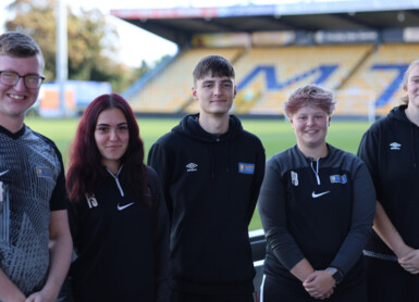 LFE's Visit to Mansfield Town Club Community Organisation